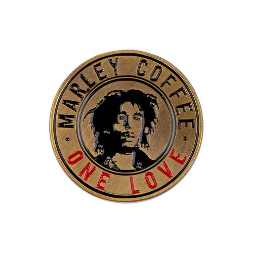 Pin Marley Coffee Bob One Love