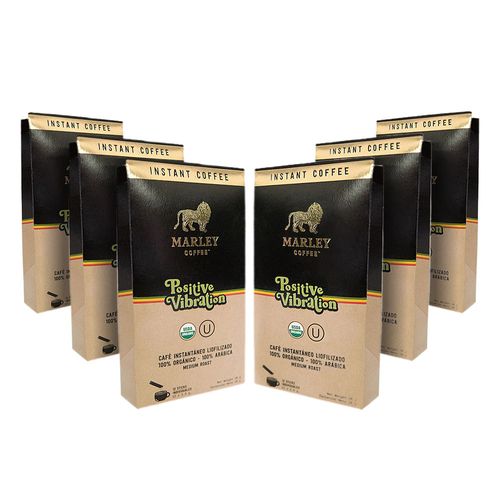 Pack 6x Estuches Sticks de Café Liofilizado Positive Vibration
