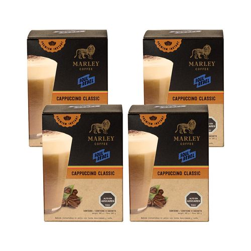 Pack 4x Soul Rebel Cappuccino Classic