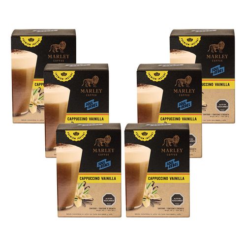 Pack 6x Soul Rebel Cappuccino Vainilla
