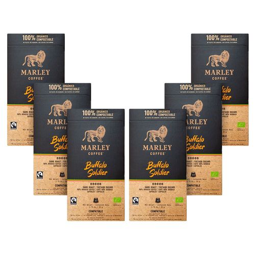 Pack 6x Cápsulas Buffalo Soldier - Compatibles con Nespresso® Original