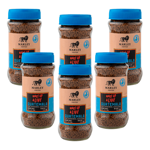Pack 6x Café Liofilizados Wake up and Live GUATEMALA 100g