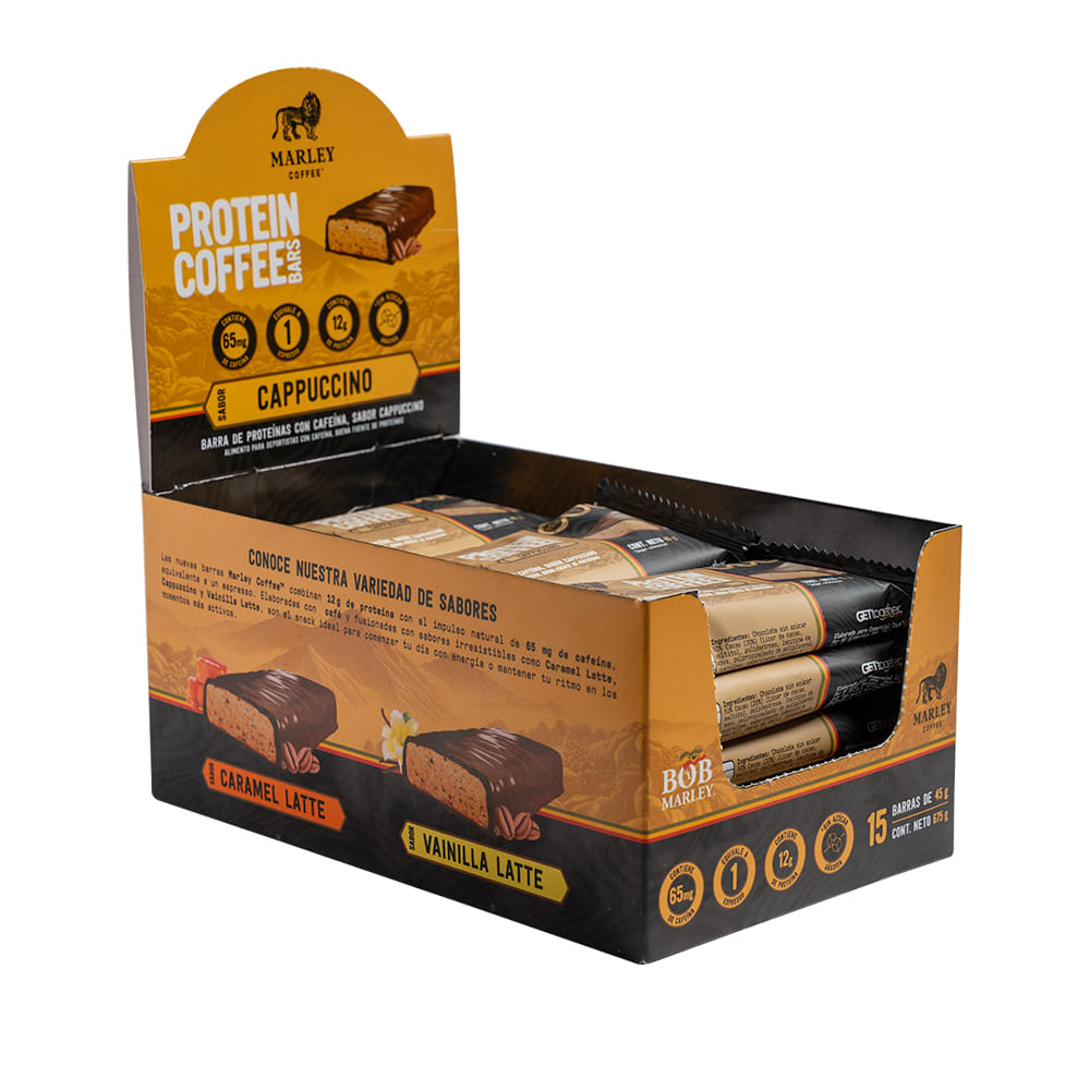 Display Barritas de Proteína Cappuccino (15u)