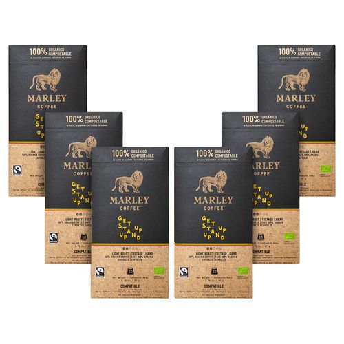 Pack 6x Cápsulas Get Up Stand Up - Compatibles con Nespresso®