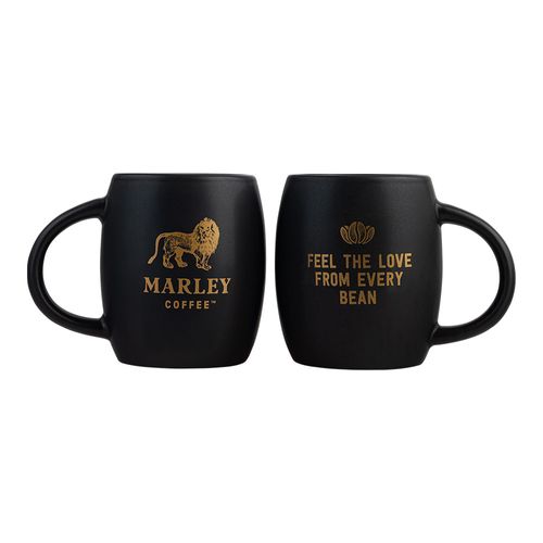 Set 2 Mini Marley Mugs Espresso Negro