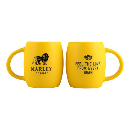 Set 2 Mini Marley Mugs Espresso Amarillo