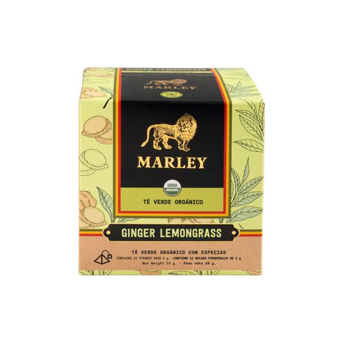 Té Verde Marley Ginger Lemongrass (Pirámide)